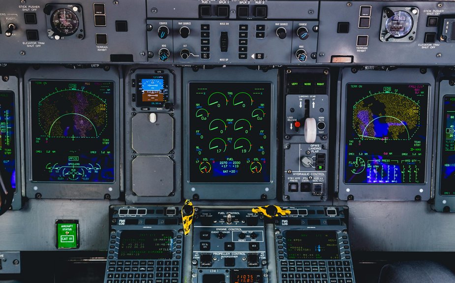 aircraft control interface comparison